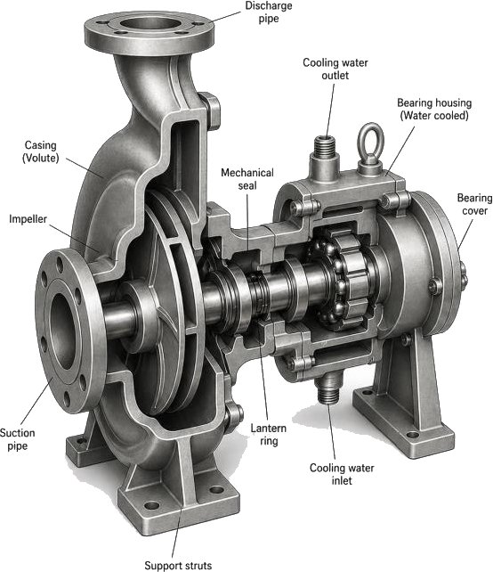 Thermal Hot Oil Pump Thermal Hot Oil Pump